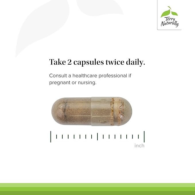 Terry Naturally Liver Fractions - Endurance &amp Energy Support with Gentle Iron - Dietary Supplement Supports Healthy Red Blood Cell Formation - Iron Supplement for Liver Health - 90 Capsules