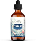 Earthley Wellness Vita-C A Natural Source of Vitamin C Whole Food Form of Vitamin C Extracted from Amla Berries Orange Peel and Dandelion Leaf (2oz)