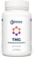 Renue By Science TMG | High Strength TMG Supplements | 120 Trimethylglycine Capsules - 900mg TMG per Serving with Vitamin B12 Vitamin B6 Folate &amp Zinc | Made in the USA &amp Third-Party Tested