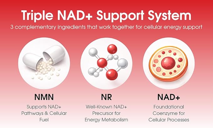1LifeScience Cardiovascular Support Supplement – NMN Resveratrol Quercetin Fisetin &amp Apigenin – NAD+ Support Formula – cGMP Made in USA – 60 Veg Caps