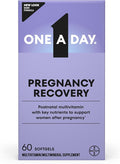 One A Day Postnatal Vitamins for Women Postnatal Multivitamin with Folic Acid Omega-3 DHA B Vitamins Support Immune Health Breastfeeding Post Partum Essential Nutrients for Women 60 Ct
