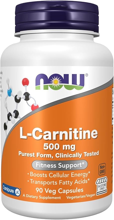 Now Foods Carnitine 500mg 90 VegCap