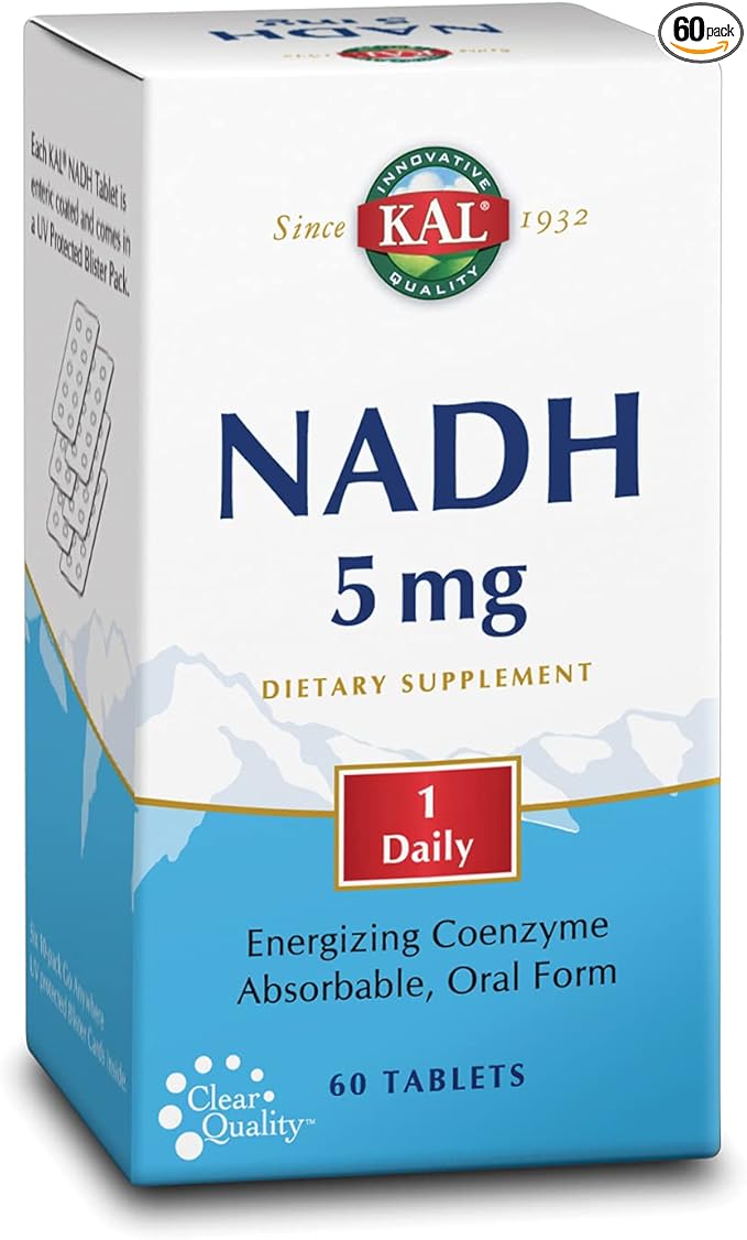 KAL NADH 5mg 60ct (60 Tablets 60 Serv)