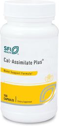 Klaire Labs SFI Health Cal-Assimilate Plus - Triple Calcium Bone Support Complex with Vitamin D3 Key Minerals &amp Chondroitin Sulfate Hypoallergenic &amp BSE-Free (150 Capsules)