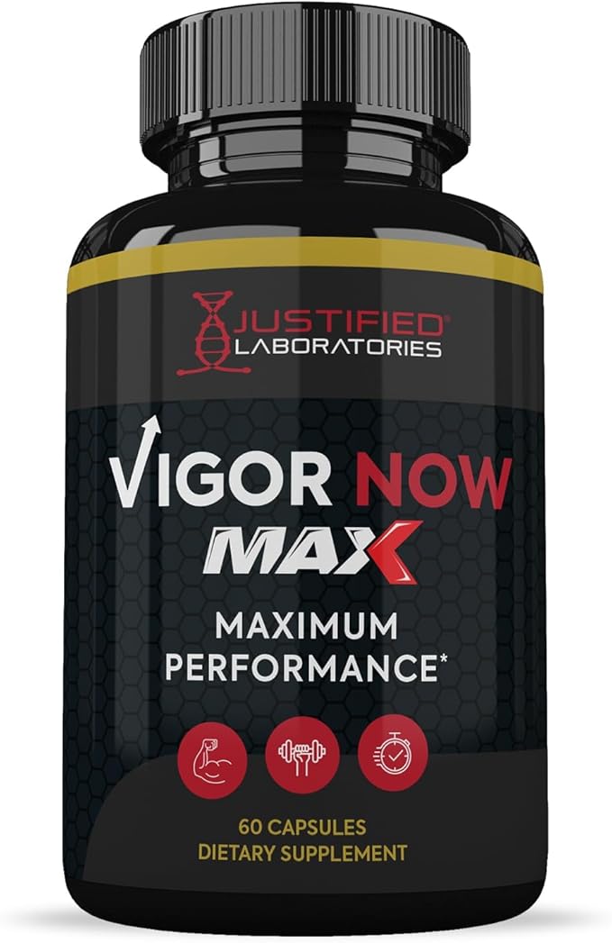 Vigor Now Max 1600MG Men's Health Formula 60 Capsules