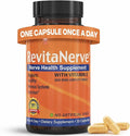 Nerve Support Supplement with 300mg Alpha Lipoic Acid Vitamin D3 Vitamin B1 B2 B6 B12 &amp Magnesium Glycinate One-per-Day Neuropathy Supplement – Daily Nutrient Blend 30 Capsules