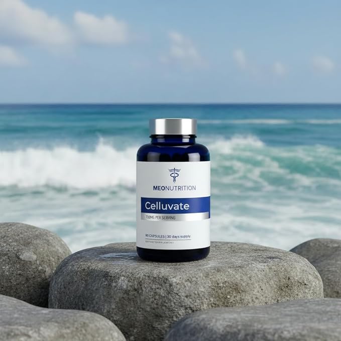 Celluvate Capsules 500mg - Nicotinamide Riboside Chloride Supplement for Healthy Cellular Health and Energy Support* - Made in USA Vegan Non-GMO - 60 Capsules