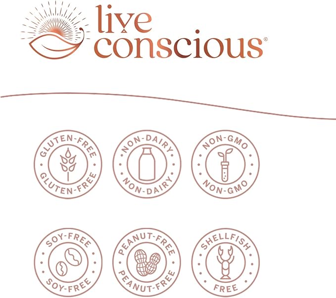 Live Conscious PRO45 Probiotics for Women &amp Men: Comprehensive Formula 45 Billion CFU 11 Strains Dairy Free - w/Prebiotics and Probiotics - Promotes Immune &amp Gut Health - 30 Veggie Caps