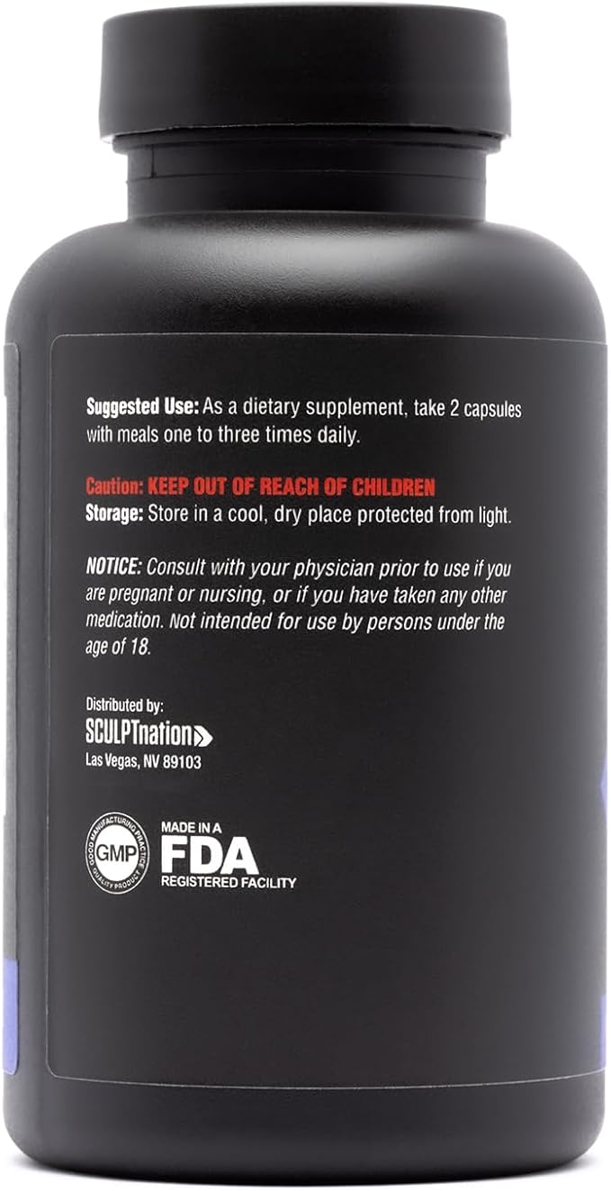 Sculpt Nation by V Shred Digestive Enzymes - Multi Enzyme for Digestion and Gut Health Support Occasional Bloating Relief for Women and Men - 90 Gluten-Free Capsules
