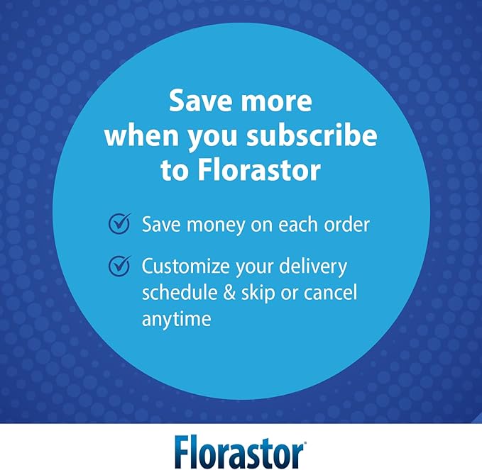 Florastor Probiotics for Digestive and Immune Health 100 Capsules Probiotics for Women &amp Men Helps Flush Out Bad Bacteria Boosts The Good with Our Unique Strain Saccharomyces Boulardii