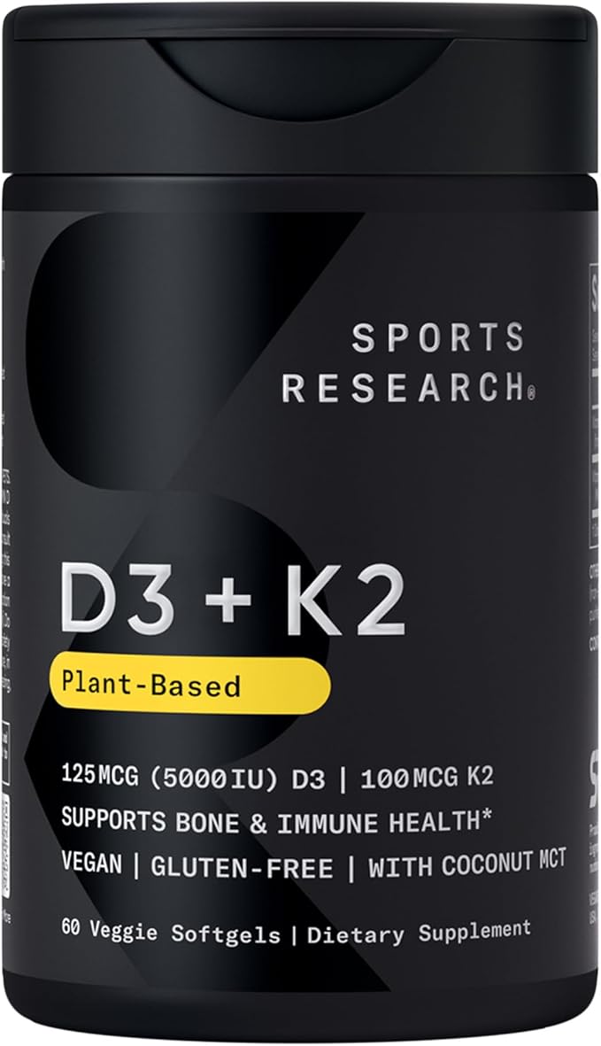 Sports Research Antarctic Krill Oil Omega 3 1000mg (Double Strength) with Phospholipids Choline &amp Astaxanthin Triple Strength Omega 3 Fish Oil Single-Source Wild Alaska Pollock 1250mg Vitamin D