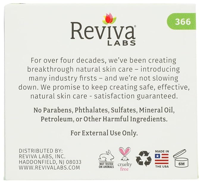 REVIVA LABS - Alpha Lipoic Acid Vitamin C Ester DMAE Creme (2.oz)