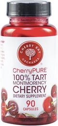 CHERRY BAY ORCHARDS Cherrypure 100% Tart Cherry 90 Capsules 0.02 Pound