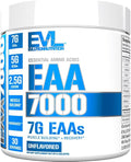 Evlution EAAs Amino Acids Powder - EAA Essential Amino Acids Pre &amp Post Workout Powder for Muscle Building Endurance and Recovery Support with 7g per Serving Plus 5g BCAAs (Unflavored 30 Servings