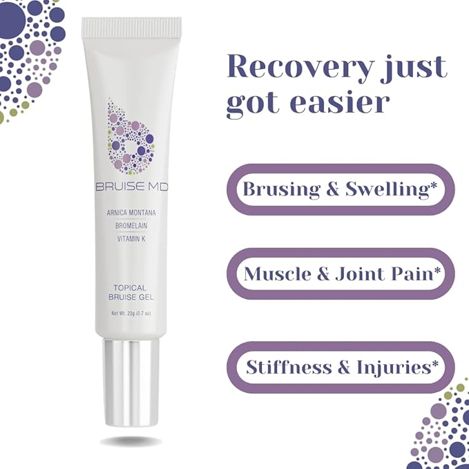 Supplement &amp Gel Bundle | Combination Treatment | Help Clear Bruises &amp Reduce Swelling