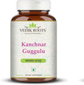 Kanchnar Guggulu - Ayurvedic Supplement for Thyroid | Hormonal Balance for Women | Reduces Joint and Muscles Pain | for Swollen Lymph Nodes | 60 Tablets