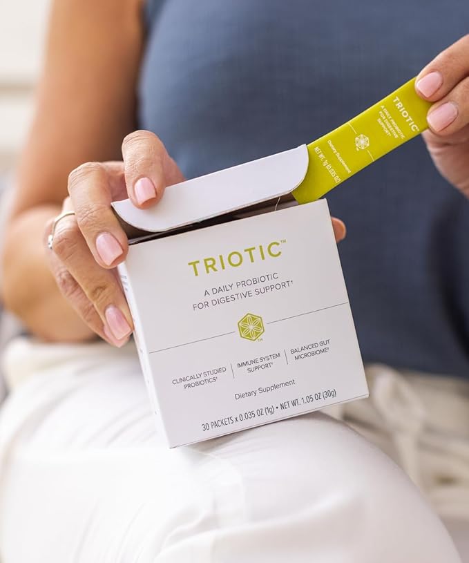 Isagenix Triotic Daily Probiotic that Helps Promote a Balanced Gut Microbiome - 0.035 oz Packets - 30 Servings