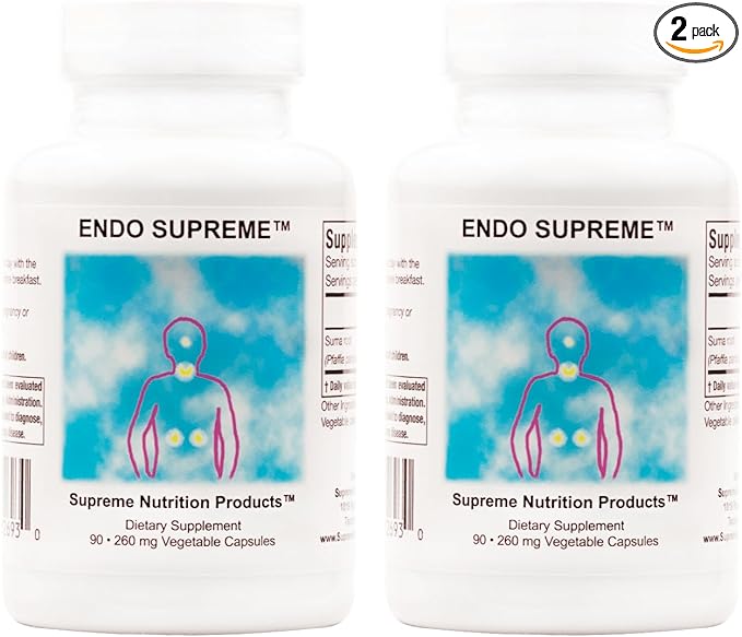 Supreme Nutrition Endo Supreme 90 Pure Suma Root Vegetarian Capsules (Pack of 2)