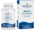 Nordic Naturals Multi Minerals Unflavored - 90 Capsules - 11 Essential Minerals - Optimal Health &amp Wellness - Certified Vegan - Non-GMO - 30 Servings