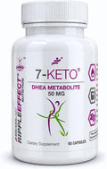 Bricker Labs 7-Keto DHEA Metabolite 50 mg Dietary Supplement for Metabolic Support and Energy Balance 60 Capsules