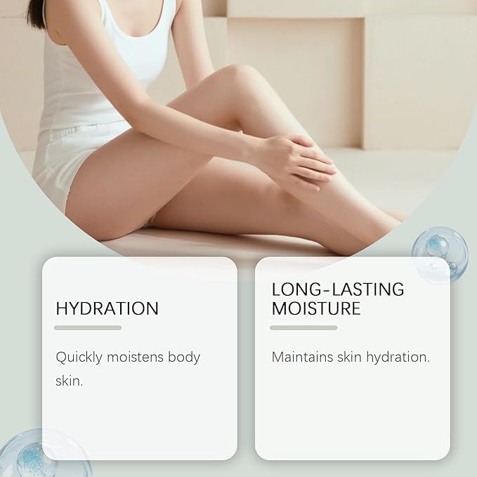 Body Hydrator Hyaluronic Acid Body Serum Hyaluronic Acid Serum For Bod𝐲 For Dry Skin Fast-absorbing Bod𝐲 Care Deep Hydration Non-greasy Formula 10 Fl Oz (2PC)