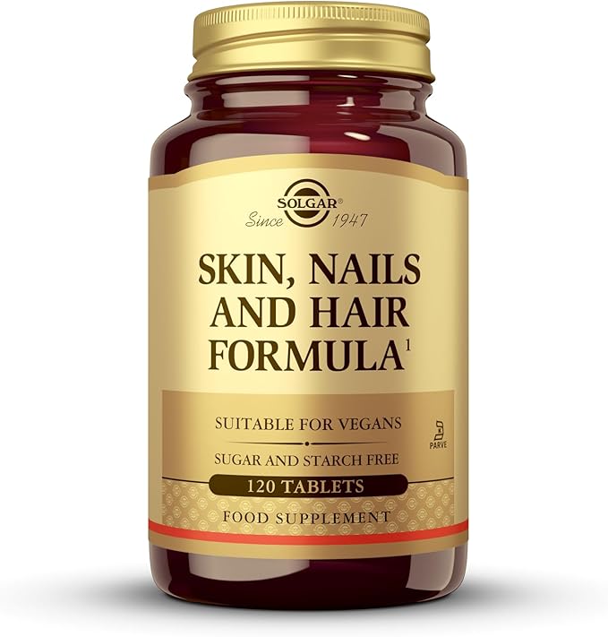 SOLGAR Glucosamine Hyaluronic Acid Chondroitin MSM 120 Tablets &amp Skin Nails &amp Hair Advanced MSM Formula 120 Tablets