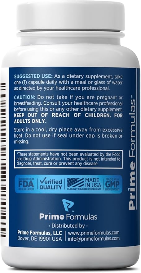 Nicotinamide 500 mg with Resveratrol 100 mg 120 Veggie Capsules - Non-GMO Vitamin B3 Supports Metabolic Health NAD+ Skin Cell &amp Mitochondrial Energy Production. Made in USA for Men and Women