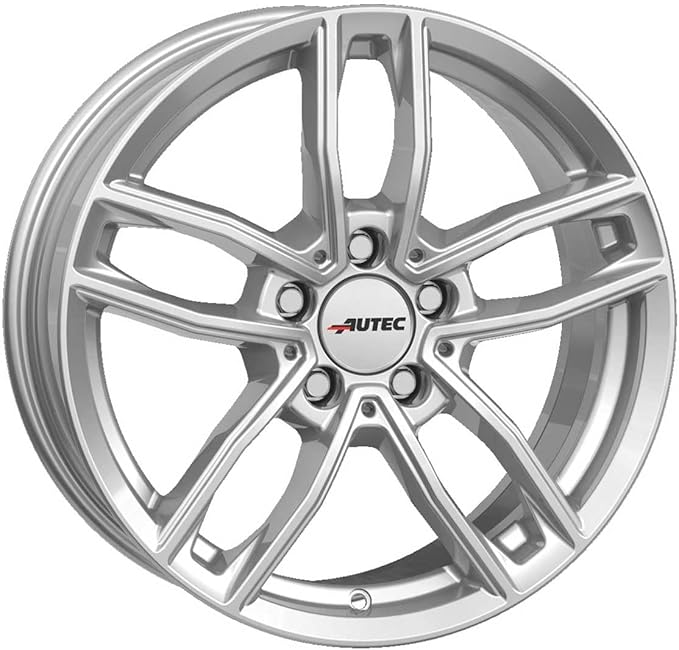 Autec rim MERCADOR 6.5x17 ET38 5x112 Brillantsilber compatible with Mercedes-Benz B CLA A C GLB GLA