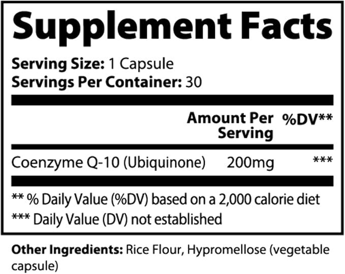 CoQ10 Ubiquinone
