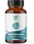 Layer Origin Akkermansia muciniphila Probiotic with Both Live + Pasteurized Akkermansia and PureHMO Prebiotic Validated Strain Updated 4-in-1 Formula