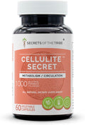 Secrets of the Tribe Cellulite Secret 60 Capsules 1000 mg Gotu Kola Alfalfa Rosemary Dandelion Beet Root Fenugreek Metabolism/Circulation (60 Capsules)