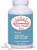 Total People Plus - Multivitamin &amp Minerals for Adults - Dietary Supplements Rich in Major Minerals with Mix of Vitamins A D and E - Boosts Energy and Vitality - 180 Capsules