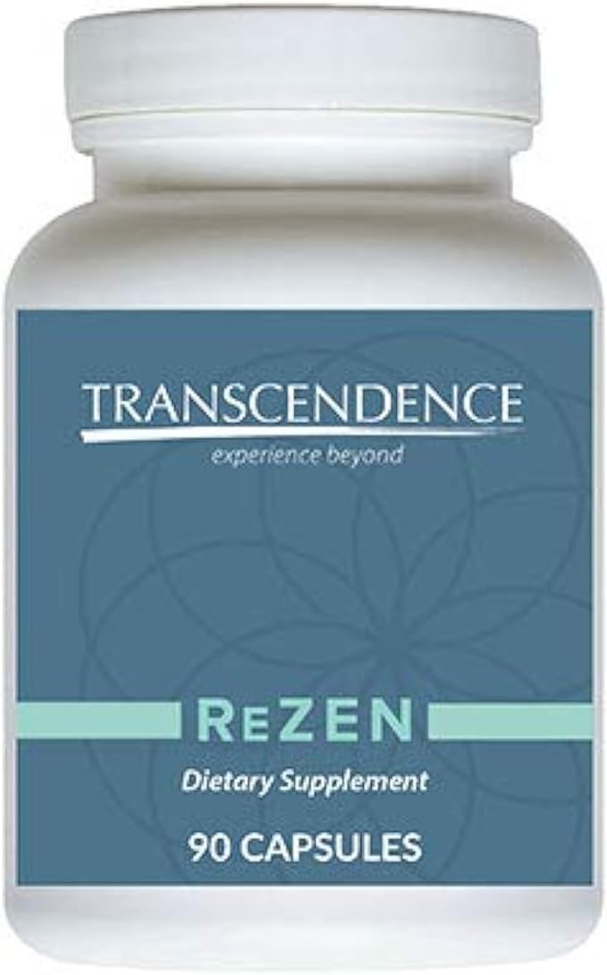 TRANSFORMATION THE GENESIS OF GOOD HEALTH ReZEN Enzyme Blend Supplement Natural Transcendence Formula with Vitamin B6 Supporting a Healthy Nervous System 90 Capsules