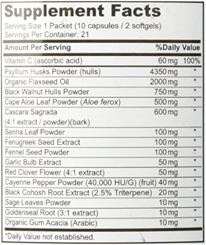Vitabse 7 day Colon cleanse
