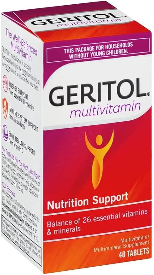 Geritol Complete Tablets 100 Count (Pack of 3)