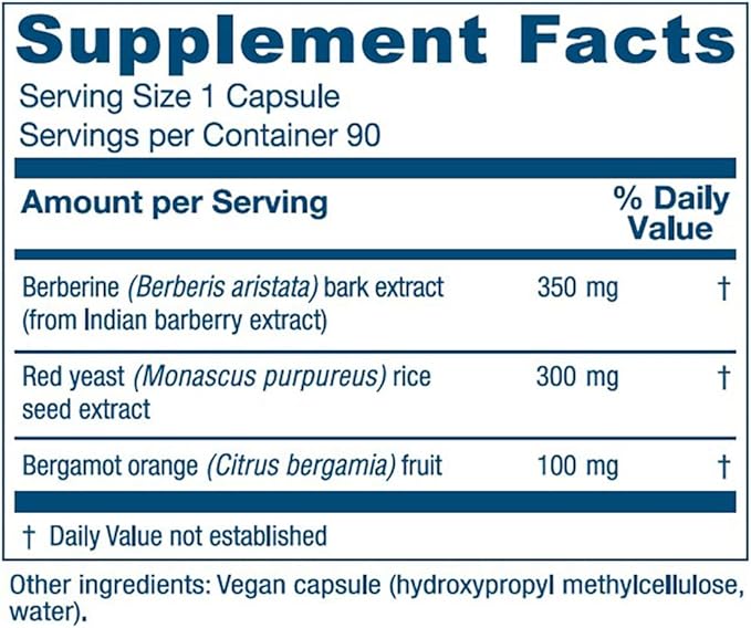Vitanica Cholestblend Cholesterol Support Vegan 90 Capsules