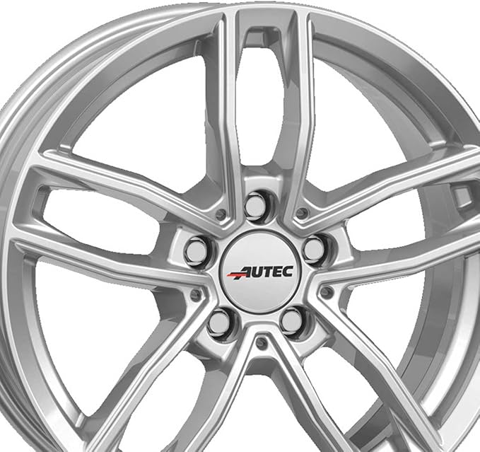 Autec rim MERCADOR 6.5x17 ET38 5x112 Brillantsilber compatible with Mercedes-Benz B CLA A C GLB GLA