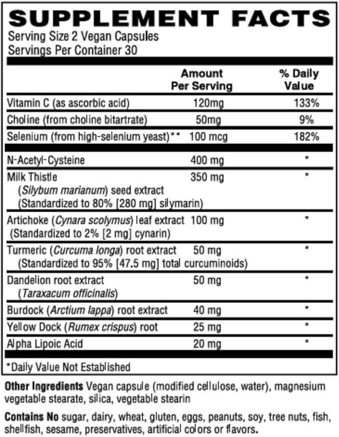 Ultra Liver Support and Detox