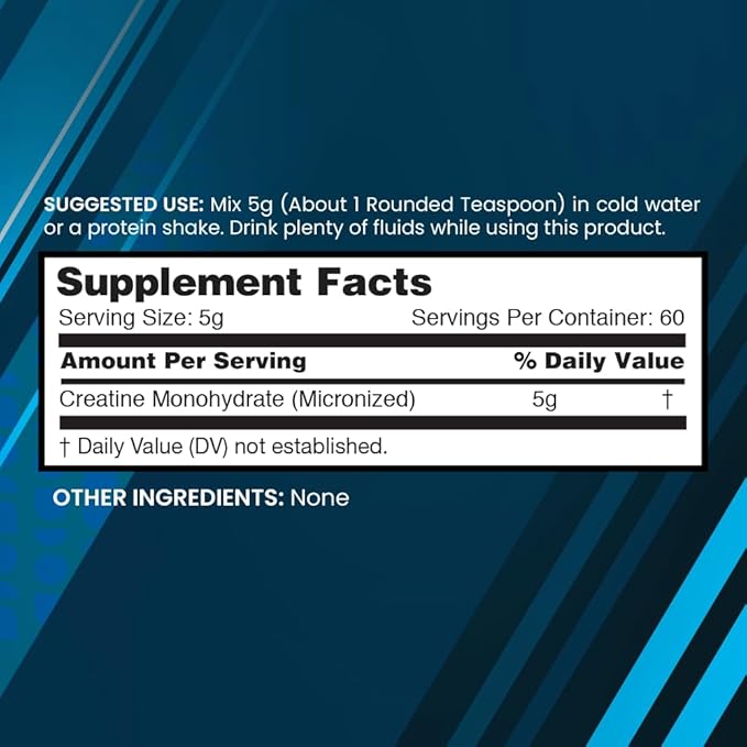 nbpure Micronized Creatine Monohydrate – Support Muscle Endurance Power Size Recovery– No Artificial Ingredients – Ideal for All Active Lifestyles
