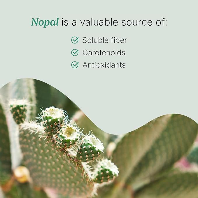 Santo Remedio Super Nopal Cactus Capsules with Chia – Prickly Pear Supplement Gluten Free Non-GMO No Added Sugar 120 Capsules (60 Servings) – Wellness Support Gift for Family