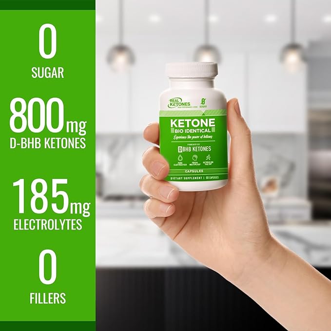Keto BHB Salts Capsules - Sodium Calcium &amp Magnesium BHB Capsules with Patented goBHB Beta-Hydroxybutyrate Electrolytes - Exogenous Ketones Supplement for Enhanced Energy Focus &amp Rapid Ketosis