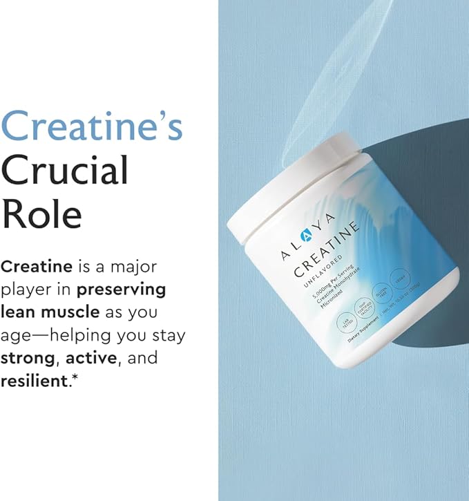 Alaya Micronized Creatine Powder(Unflavored) &amp Whey Protein Powder(Vanilla)