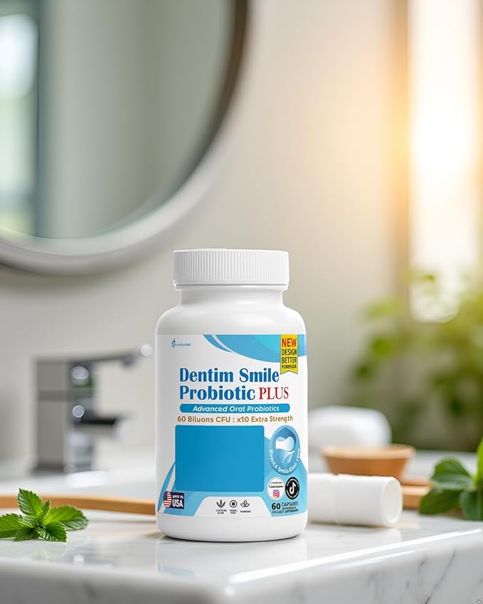 Dentim Smile Probiotic Plus 60 Capsules 30-Day Supply (1)