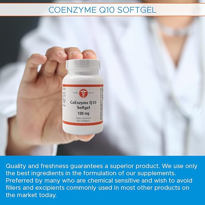 Holistic Health CoEnzyme Q10 100 mg 60 Softgels