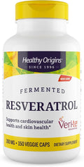 Heathy Origins Fermented Resveratrol (Non-GMO 98% Trans-Resveratrol European Sourced) 300 mg 150 Veggie Caps