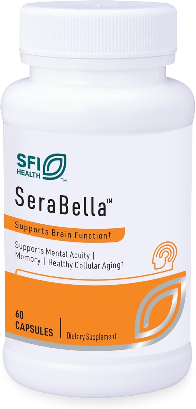 Klaire Labs SFI Health Phosphatidyl Serine Sf - Cognitive Support Soy Free Phosphatidylserine from Sunflower Lecithin (60 Capsules)