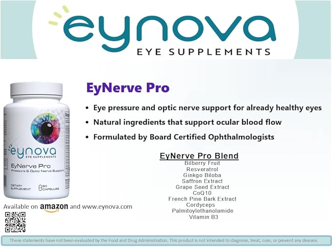EyNerve Pro - Pressure and Optic Nerve Support