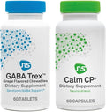 NeuroScience GABA Trex &amp Calm CP Duo - Supports Calm Cortisol Management and Sleep with L-Theanine Banaba Leaf &amp Phosphatidylserine
