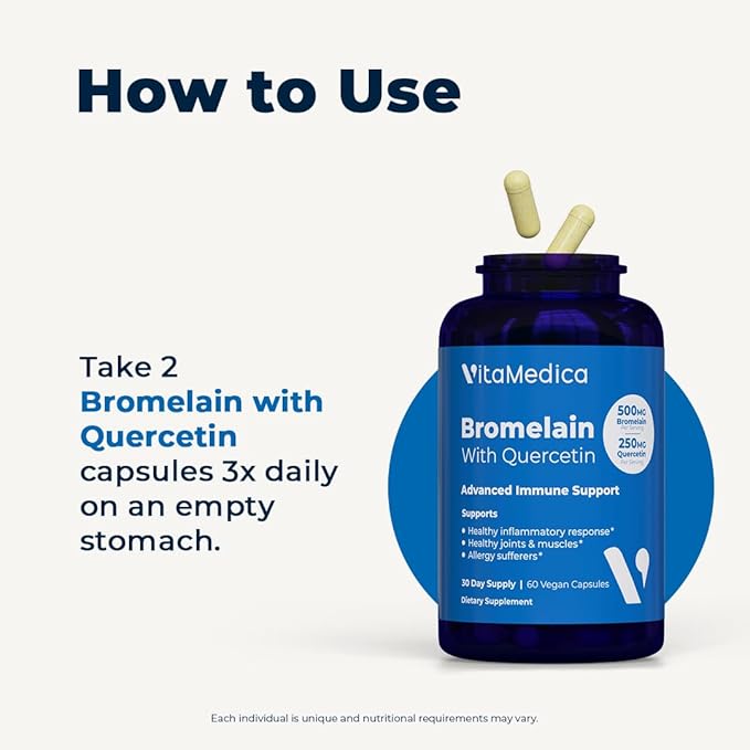VitaMedica | Arnica Montana 30X + Bromelain with Quercetin + Clinical Support Formula Bundle