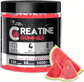 Creatine Monohydrate Gummies 5g for Men &amp Women 120 Count Watermelon Chewables Creatine Monohydrate for Muscle Strength Muscle Builder Energy Boost Pre-Workout Supplement